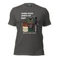 thumbnail image 1 of t-shirt Unisexe When Good Spirits Go Bad, 1 of 8