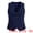 Navy Blue, variant on DARING DIVA Women's Plus Size Double Breasted Vintage Lapel Collar Vest 2X Navy Blue