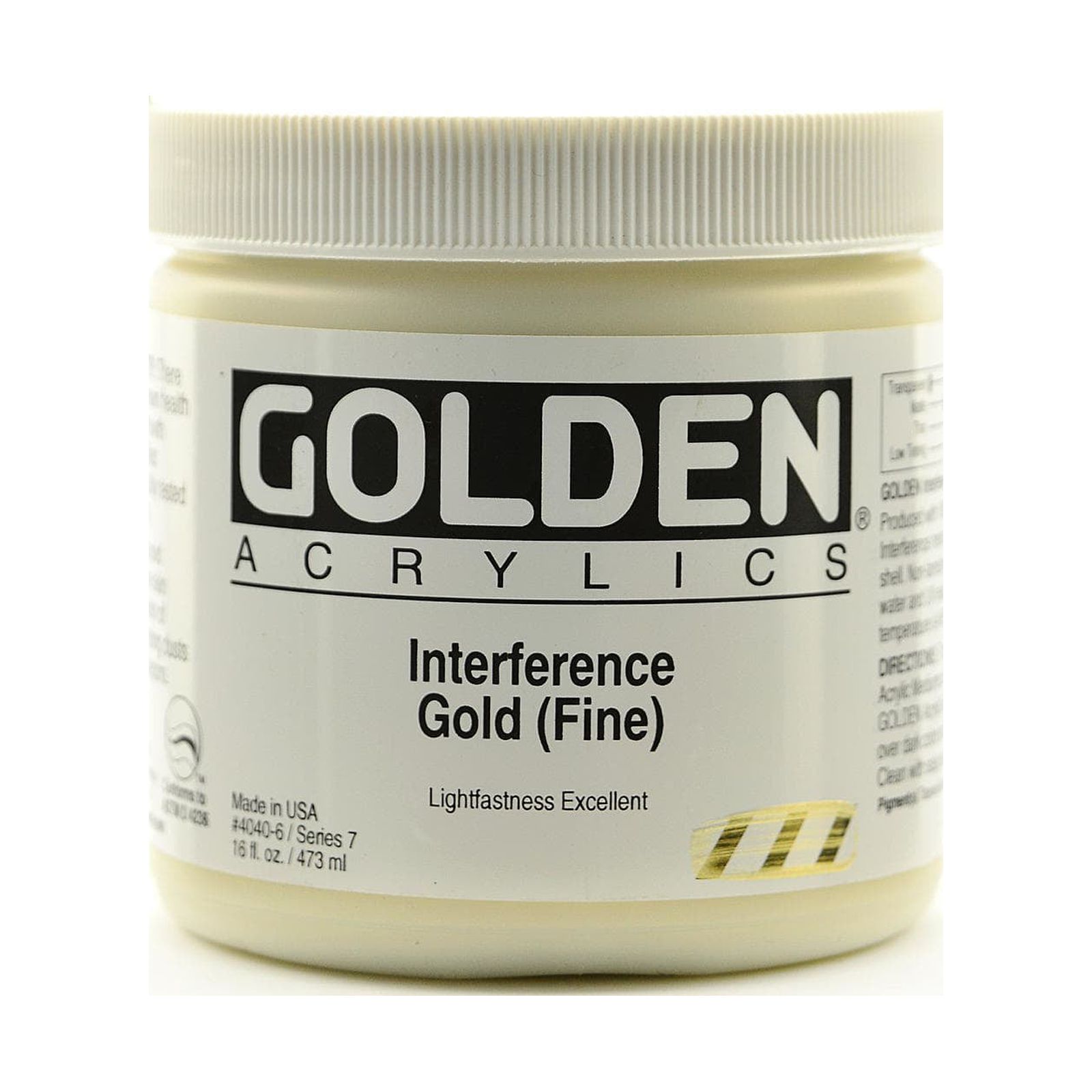 Golden Heavy Body Acrylic Paint, 2 Ounce, Iridescent Copper Light Coarse