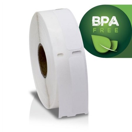 OfficeSmartLabels 1/2 x 1-7/8 inch Multipurpose/Library Barcode Labels, Compatible with 30346 (6 Rolls / 600 Labels Per Roll)