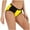 Yellow, variant on Clearance Sale! Panties for Women Cotton Color Underwear Women Underpants Solid Bikini Briefs Patchwork Womens Panties Beige Xxl