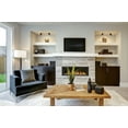 thumbnail image 2 of Torrestralle - 2-Light Fixed Track Flush/Wall Mount with LED Center Strip - Natural and Black Finish - Black Shades, 2 of 2