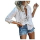 thumbnail image 1 of Gibobby Tirantes Para&nbsp;Camisa Blusa de mujer Tops Camiseta sexy sólida（Blanco， XXXXL), 1 of 5