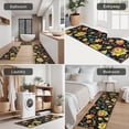 thumbnail image 5 of Pioneer Flower Floral Print Pattern Kitchen Rugs Sets Of 3,Kitchen Runner Rugs Non Skid Washable,Decorative Kitchen Floor Mats for Kitchen,Sink,Laundry,17"x30"+ 17"x47" + 17"x59", 5 of 6