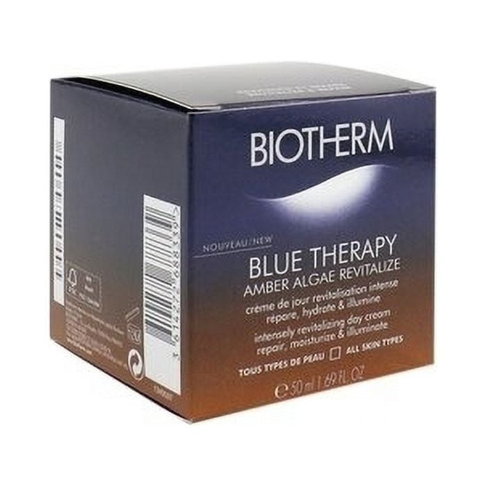 Blue Intensely Revitalizing Biotherm Therapy Revitalize 50ml/1.69oz Day Cream Amber Algae