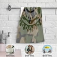 thumbnail image 5 of Anchor Camouflage Emblem Hand Towels 2 PCS, Summer Kitchen Towel Ultra Soft and Highly Absorbent,Decorative Fingertip Face Towel for Bathroom Hotel, 28.3"x14.4", 5 of 5