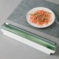 thumbnail image 3 of Easy Cutting Plastic Food Wrap Dispenser for Cling Film, Multi Functional Use Kitchen Storage Accessories, 3 of 7