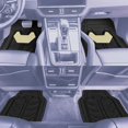 thumbnail image 4 of FH Group Universal Fit Bold Geometric Car Floor Mats with Trimmable Design  - Beige Full Set, 4 of 8