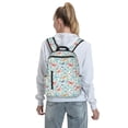 thumbnail image 5 of Yiaed Butterflies Print Lightweight Backpack Travel Backpacks Hiking Daypack for Women Men, 5 of 5