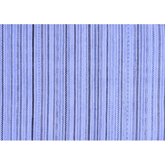 Ahgly Company Indoor Rectangle Oriental Blue Modern Area Rugs, 5' x 8'