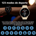 thumbnail image 4 of Reloj Inteligente Mujere Hombre Deportivo Llamada Bluetooth Xtellar Color De La Correa dorado, 4 of 4