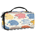 thumbnail image 2 of Herdesigns Hedgehog Colorful Carrying Case for Nintendo Switch OLED Model 2021 & Switch 2017 with 20 Game Card Slots, Portable Travel Carry Case for Accessories and Console, 2 of 8