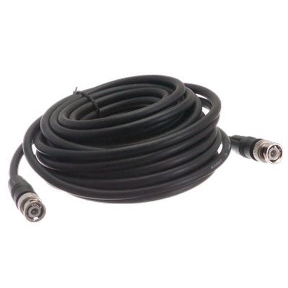 RG6 Direct Burial HD-SDI Serial Digital Interface (75 OHM), 350 Feet Cable (BNC Compression Connectors Installed) UV (Indoor & Outdoor Rated Gel Filled Shielded)