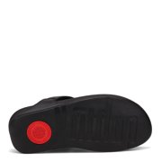 Fitflop Womens Lulu Leather Toe-Post Wedge Thong Sandals