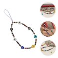 thumbnail image 4 of HLONK Colorful Bohemian Lanyard with Evil Eye Mobile Chain, 4 of 10