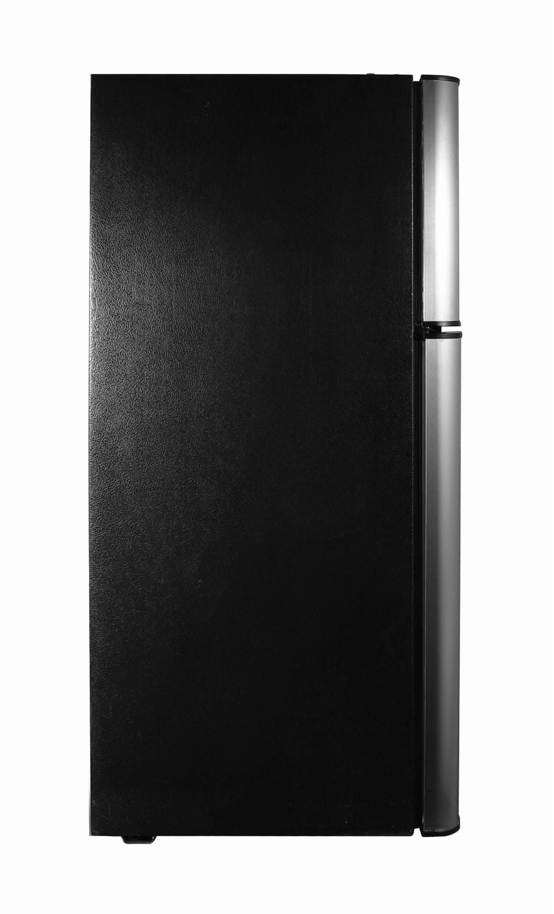 4.5 CU FT. STAINLESS STEEL 2 DOOR FRIDGE