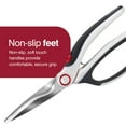 thumbnail image 4 of Zyliss All-Purpose Stainless Steel Kitchen Shears with Non-Slip Handle - Dishwasher Safe, 4 of 7