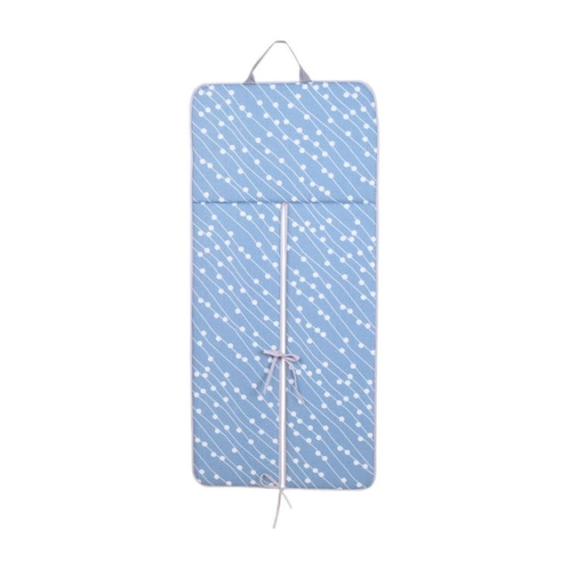 Rongfmy Planche à Repasser Pliable pour Appartement Voyage Bleu