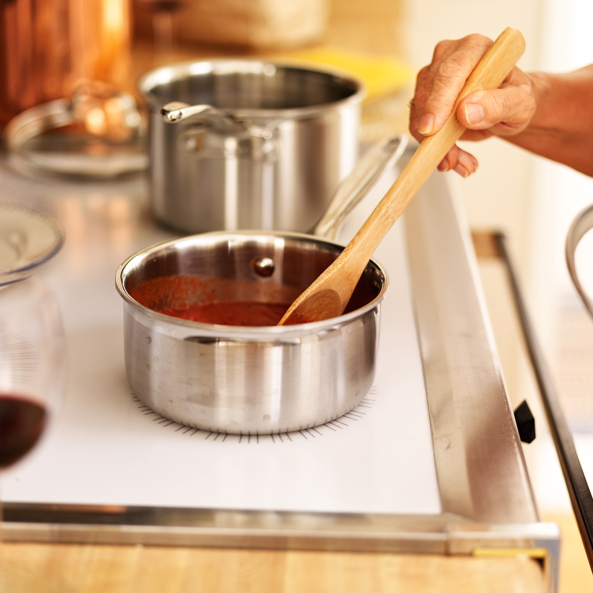 Classic Cuisine 1.5 Quart Stainless-Steel Double Boiler Pot 3 Piece Set