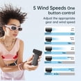 thumbnail image 4 of Ventilador de mano JISULIFE Life9 Turbo 5000 mAh recargable por USB, 4 of 7