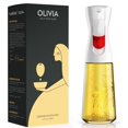 thumbnail image 1 of Pulverizador de aceite FLAIROSOL OLIVIA, 200 ml, aceite de oliva de vidrio dorado, 1 of 8
