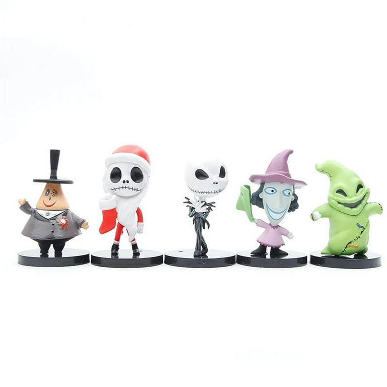 10Pcs/Set The Nightmare Before Christmas Jack Skellington Sally