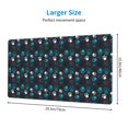 thumbnail image 2 of Kdxio Animal Footprints Print Large Gaming Mouse Pad,Non-Slip Base,Water Resist Keyboard Pad for Gamer,Office & Home,29.5 x 15.8 in, 2 of 6