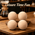 thumbnail image 4 of BESTSKY 2026 New 4 Pcs Croquet Toy Outdoor Kid Toys Wooden Grass Rolling Balls Mallet Yard Bocce Portable Kids Beach Child, 4 of 6
