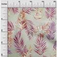 thumbnail image 2 of oneOone Viscose Chiffon Green Fabric Tropical Leaf Diy Clothing Quilting Fabric Print Fabric By Yard 42 Inch Wide, 2 of 6