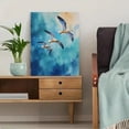 thumbnail image 5 of Qisvanset 12x16 Inch Seascape Boats Canvas Print Wall Art, 5 of 5