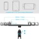 thumbnail image 5 of Soporte de soporte para tablet con reposacabezas de coche, soporte de asiento trasero elástico compatible con niños compatible con iPad Air Mini/teléfono móvil/Galaxy Tab/tipo Afortunado Sencillez, 5 of 5