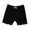 Black, variant on 3-12 Years Girl's Solid Color Lace Trim Boyshort Underwear Safety Dress Panties