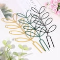 thumbnail image 3 of Creative Potted Ornament Home Decoration Plant Trellis Garden Arrangement Leaf Shape Bracket Vine Climbing Support, 3 of 7