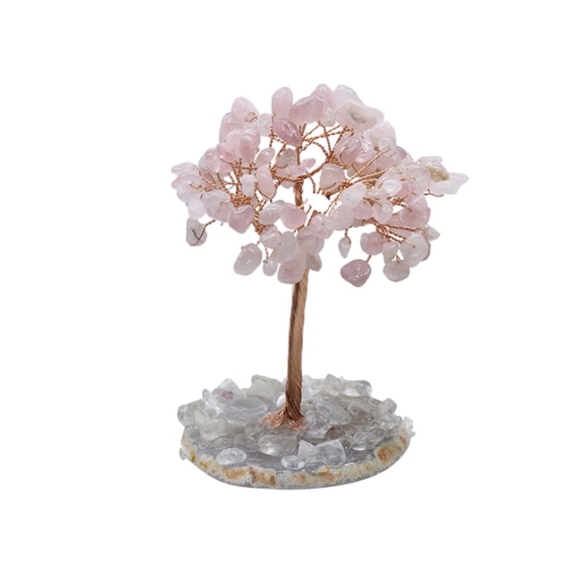 Boovnll Tool Kit, Natural Quartz Crystal Money Tree Natural Healing Crystal Gemstone Bonsai Tree, Tool Set, Home Essentials, Household Essentials