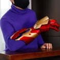 thumbnail image 2 of NUEVO Mk43 1:1 Avengers Marvel Iron Man Guantes de brazo brillante Cosplay Accesorios de actuación Figura usable Juguetes Muñecas Regalos, 2 of 5