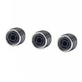 thumbnail image 3 of Masteelf 9 pcs Volume Control Knob with Dome for Guitar Bass Parts Accessory GD111 (Silver), 3 of 8