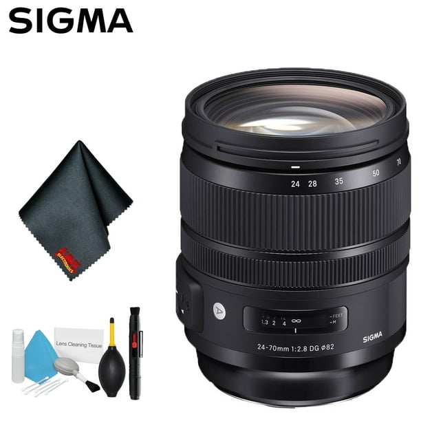 Sigma 24 70mm F 2 8 Dg Os Hsm Lens For Nikon F Standard Kit Walmart Com Walmart Com