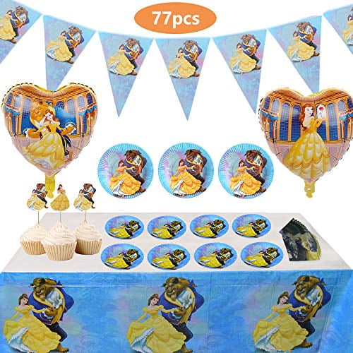 Featured image of post Beauty And The Beast Birthday Party Decorations I decided to throw a beauty and the beast birthday party for her that included seeing the movie