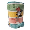 thumbnail image 5 of The Big One Oversized Plush Striped Mickey Mouse & Friends Throw Blanket, 5'x6', 5 of 7