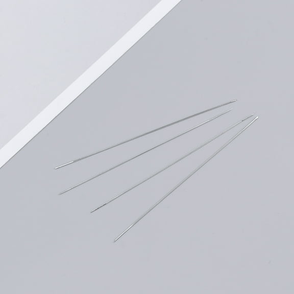 LEORX 24Pack Beading Needles Ultra Thin Long for Beaded Jewelry Craft Tool Threading Beads Women Enthusiasts