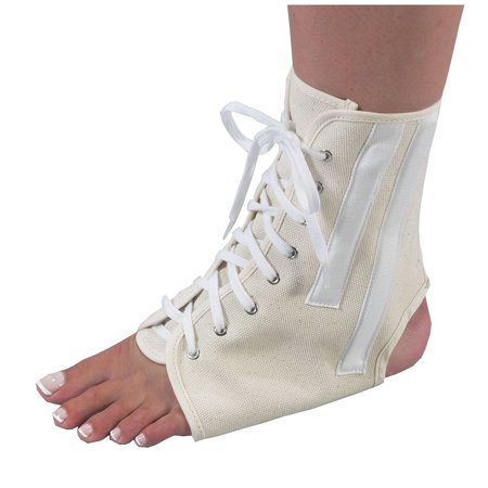 

Bilt-Rite Mutual Canvas Ankle Brace with Laces Black Unisex 2 pack (10-26002-LG-2)