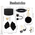thumbnail image 2 of 9 PCS Cup Accessories Set for 20/30/40 oz Tumbler Including Bottle Cover Cup Strap Chain Pendant Bow Decoration Butterfly Pendant for Women, 2 of 11