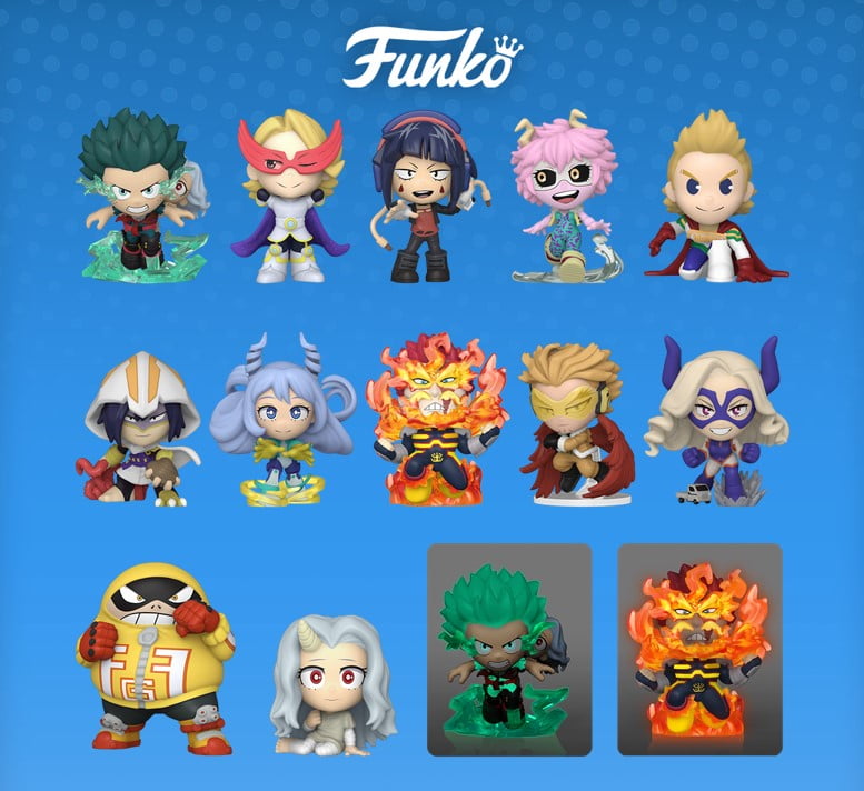 Funko Pop! Mystery Mini My Hero Academia 12PC PDQ