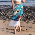thumbnail image 6 of Shark Stylish Chiffon Summer Dresses for Women - Beach Attire, 6 of 6