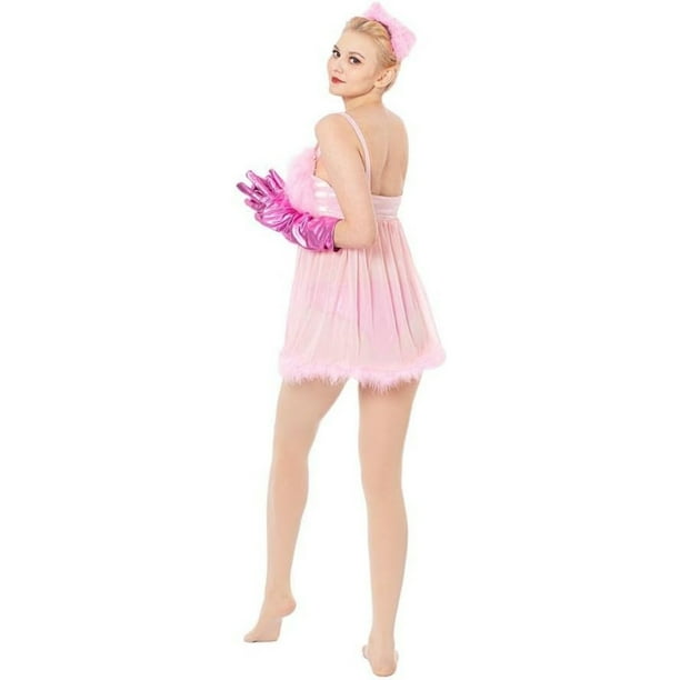 fembot pink dress Amazon.com: EDAUWAE Fembot Costume Dress Women's Pink Sexy Negligees Robot Cosplay Halloween Costumes with Gloves Outfit 3XL: Clothing, Shoes & Jewelry