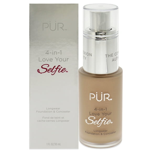 4-in-1 Love Your Selfie Longwear Foundation and Concealer - MP3 by Pur Minerals for Women - 1 oz Makeup