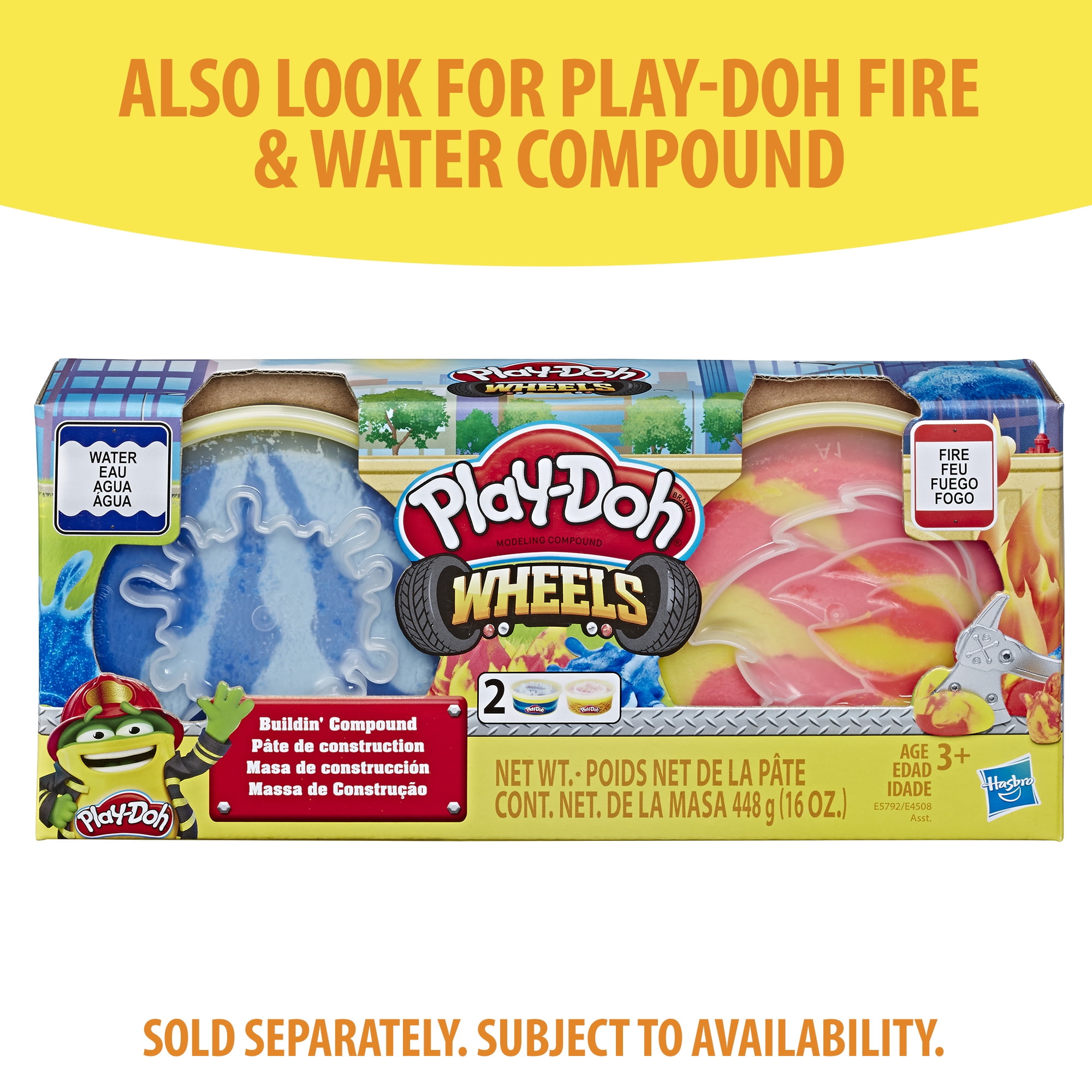play doh wheels fire truck