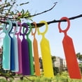 TIIFSWHS 100PCS Ring Label Hanging Garden Label Light Fast Thickening