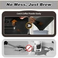 thumbnail image 3 of Coffee Mat, Dish Drying Mat, Coffee Bar Mat for Kitchen Counter Coffee Bar Accessories Decor Fit Under Coffee Maker, Coffee Grinder, Espresso Machine, Blender, Dish Drying Rack (Black), 3 of 6