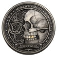 thumbnail image 2 of shyuyusa Surreal Art Pattern Metal Token, Special Carved Commemorative Coin, Distinctive Texture Craft Piece for Desktop Layout, Personal Ornament, 2 of 5